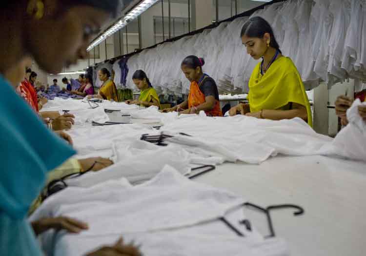 Garment workers India