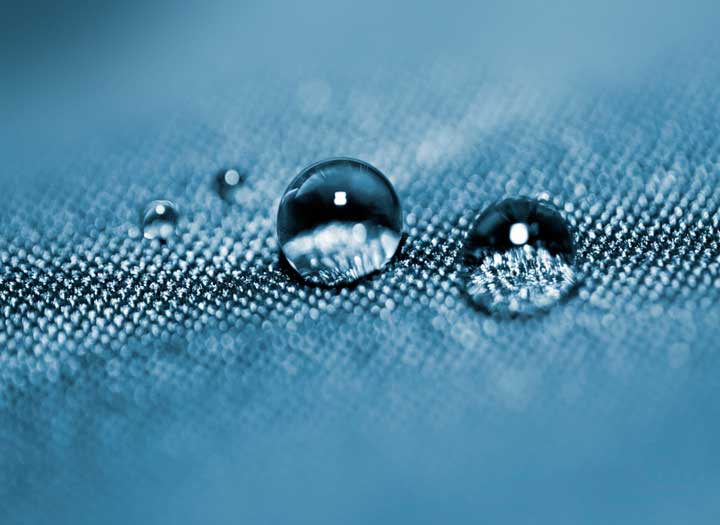 waterdrop fabric