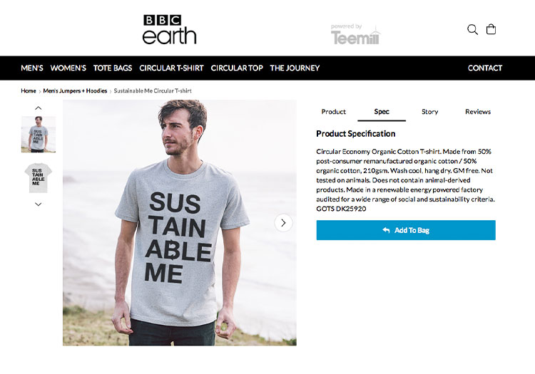BBC Earth debuts ‘circular’ fashion collection | Fashion & Retail News ...