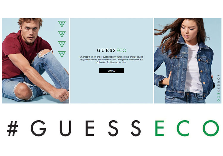 Guess launches new Eco line featuring 