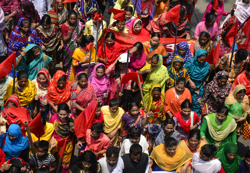 Cash support for Bangladesh's garment workers.