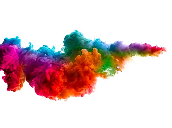 ink in water