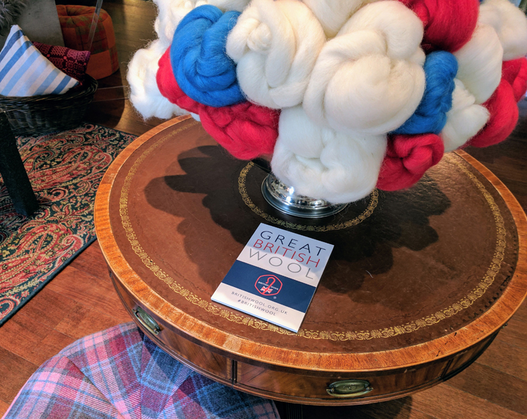 British Wool marketing at the 86th IWTO Congress in Harrogate, UK.