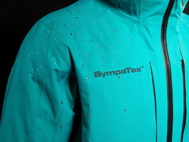 Sympatex waterproof jacket