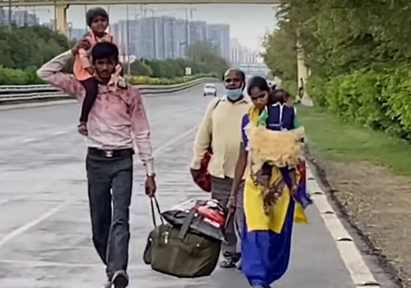 Lockdown leaves migrant workers stranded in India | Ecotextile News