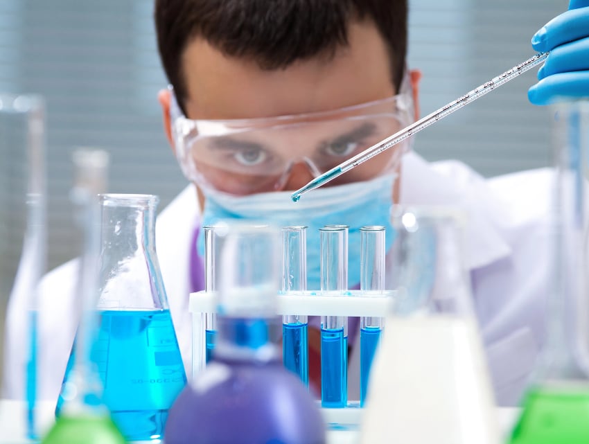 Laboratory scientists may need to test recycled textiles in Europe.