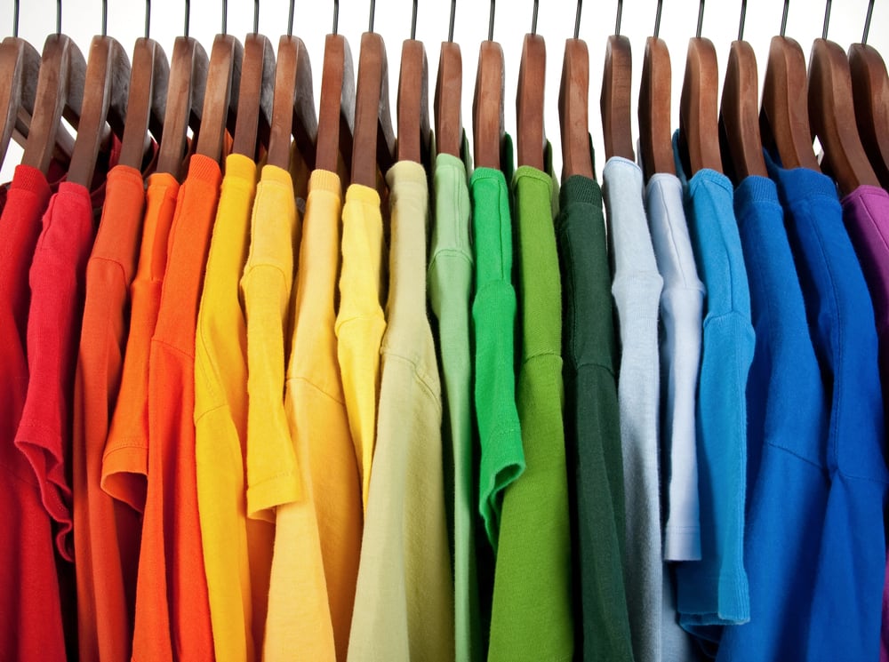 Colourful cotton t-shirts