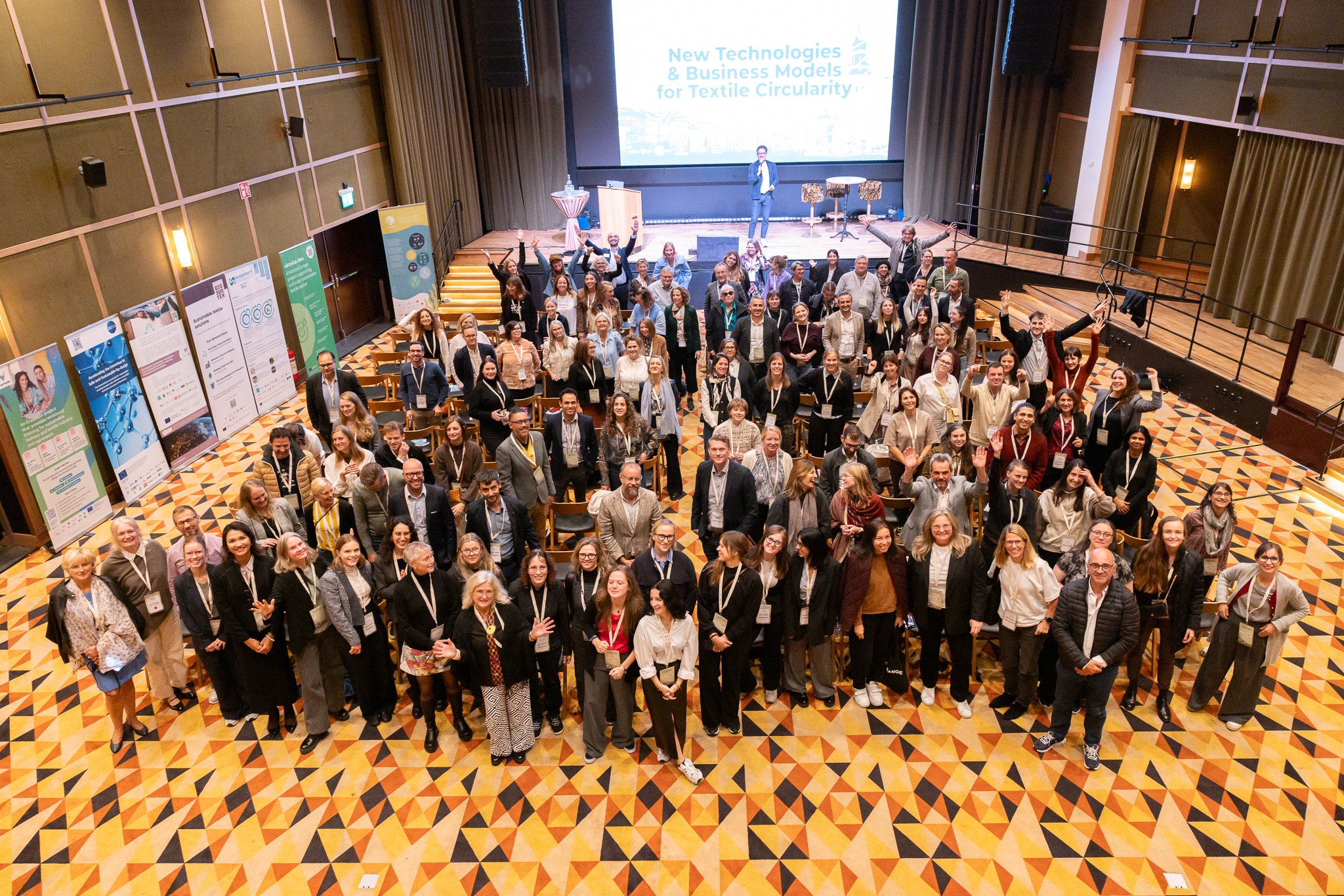 Delegates at the Ecosystex event in Sweden