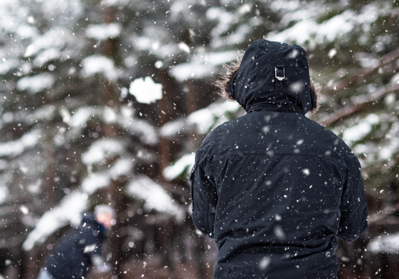 DWR coated parka