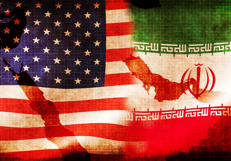 Iran_US_flag