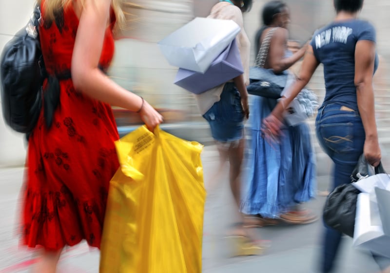 US fashion shoppers